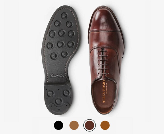 Park Avenue Cap Toe Oxfords w/ Dainite Rubber Sole