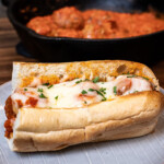 smoked meatball sub