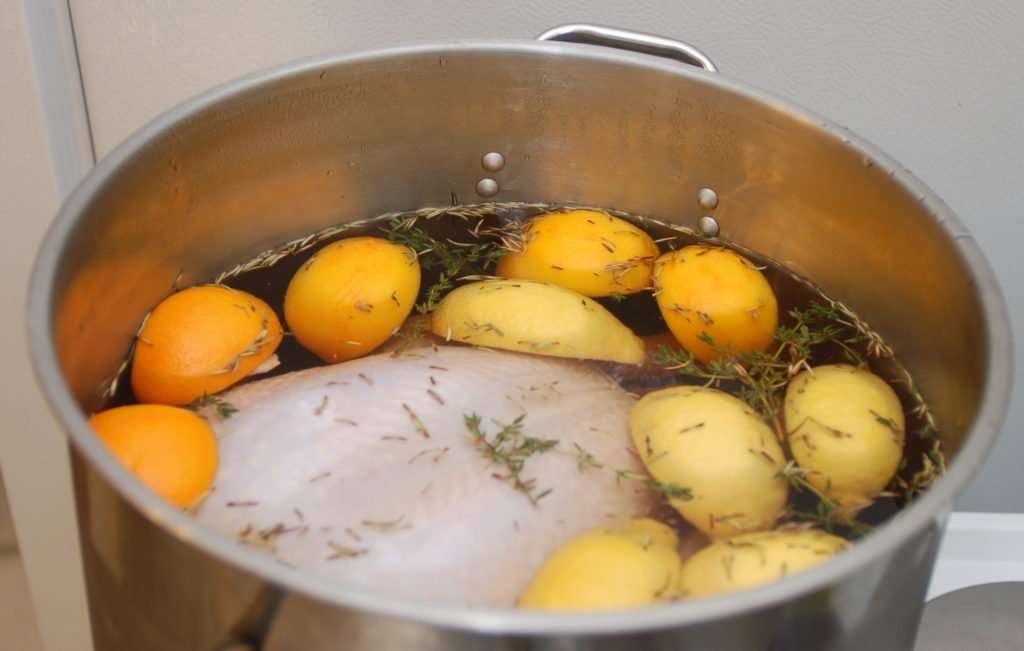 Lemon-Rosemary Turkey Brine