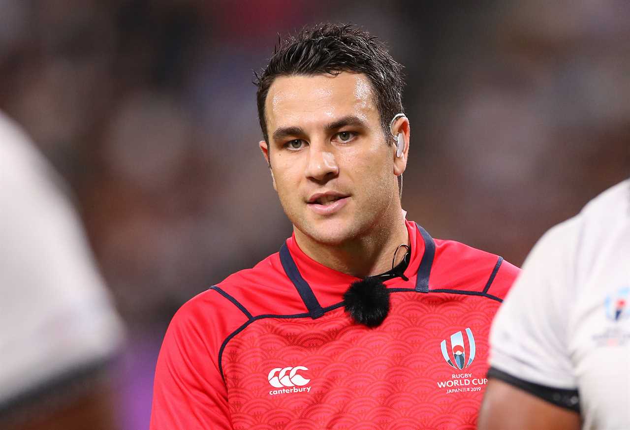 Referee Ben O'Keeffe.