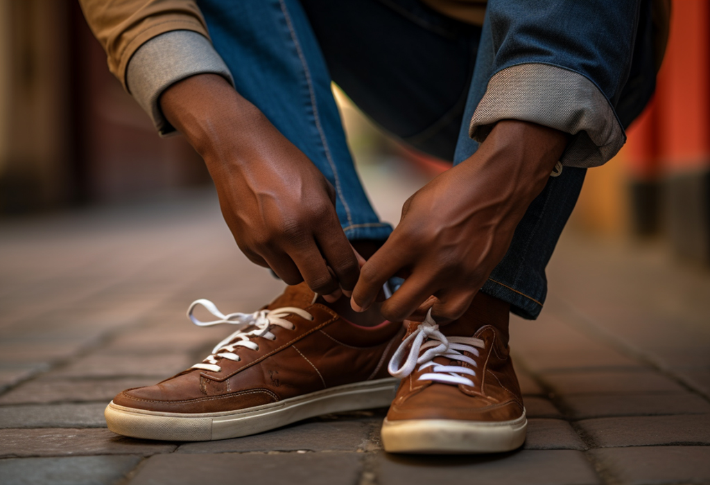 sneakers with jeans