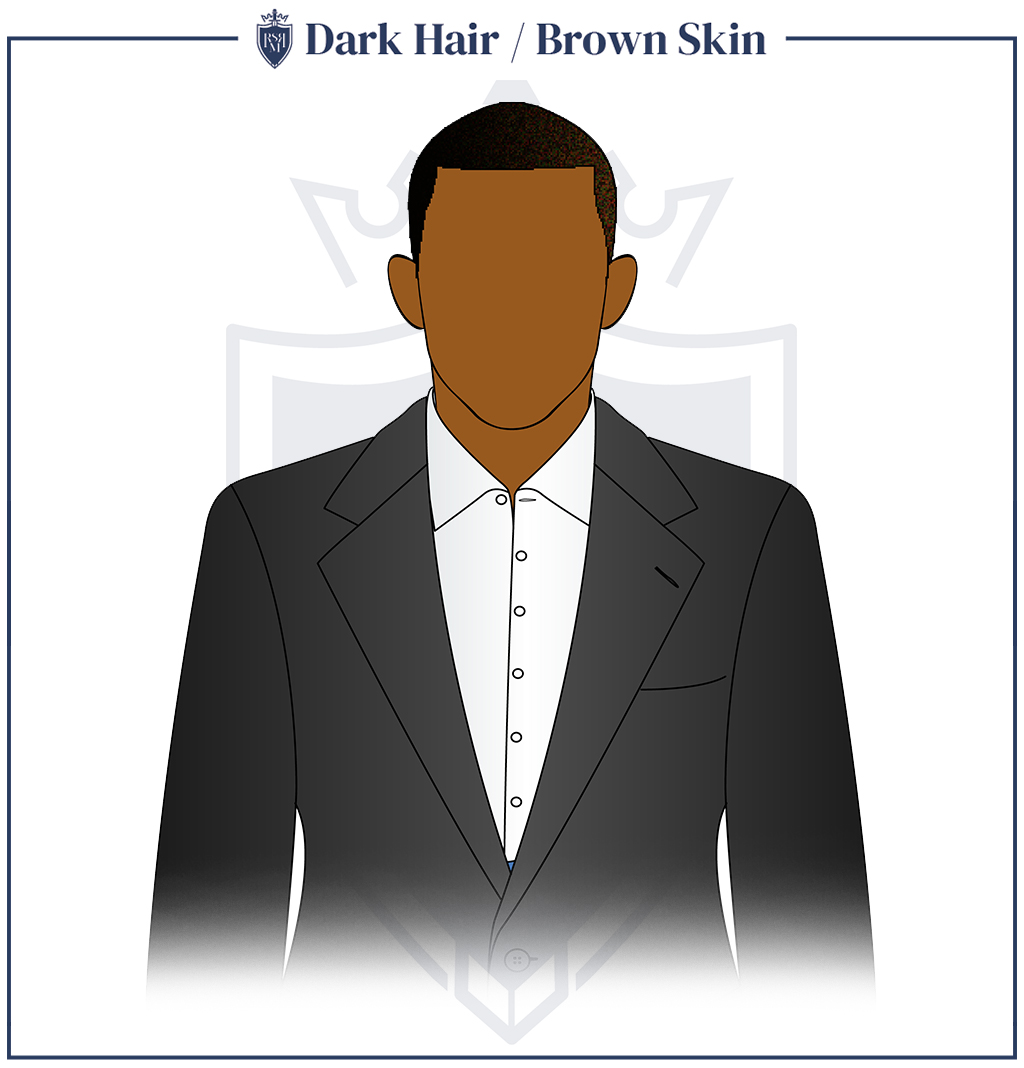 Infographic - Dark Hair Brown Skin