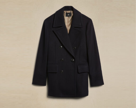 Italian Melton Peacoat