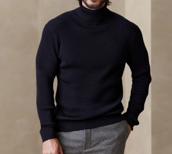 100% Merino Turtleneck Sweater