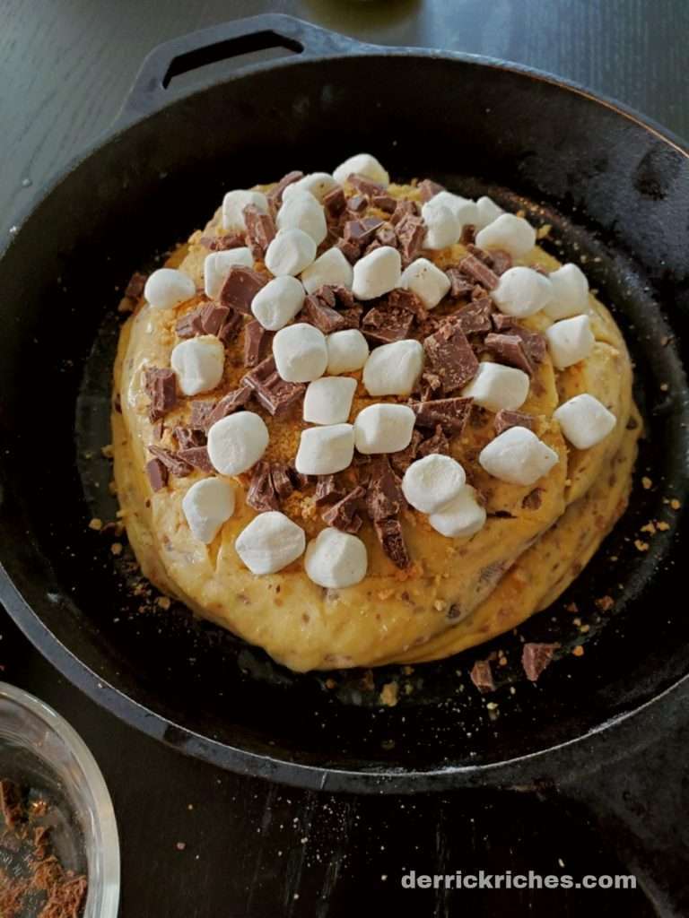 smores-cake-second-layer