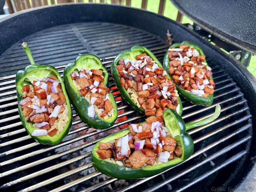 Stuffed Poblano Peppers