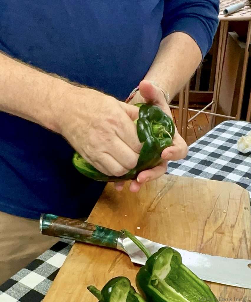 Stuffed Poblano Peppers