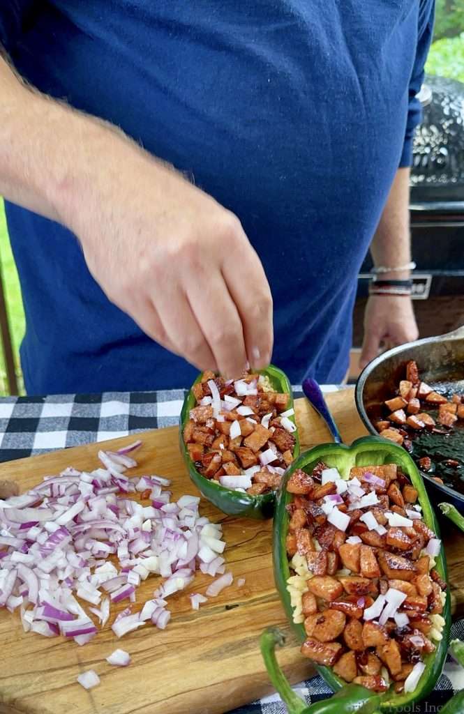 Stuffed Poblano Peppers