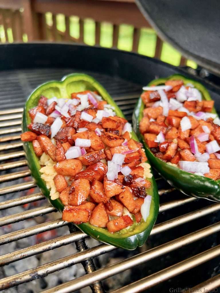 Stuffed Poblano Peppers