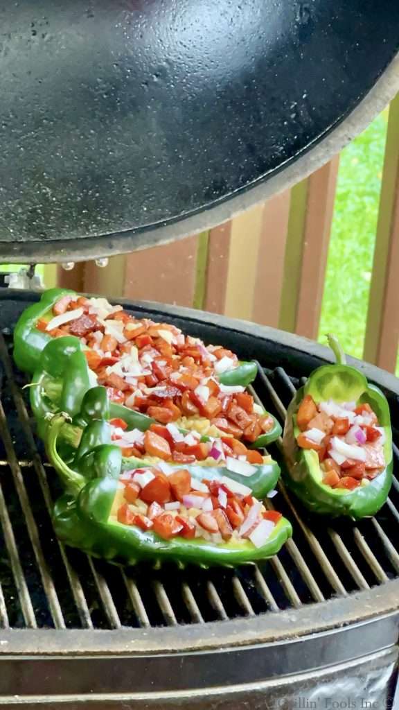 Stuffed Poblano Peppers