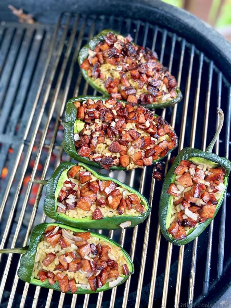 Stuffed Poblano Peppers