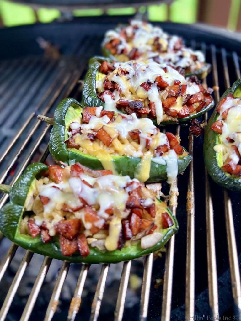 Stuffed Poblano Peppers