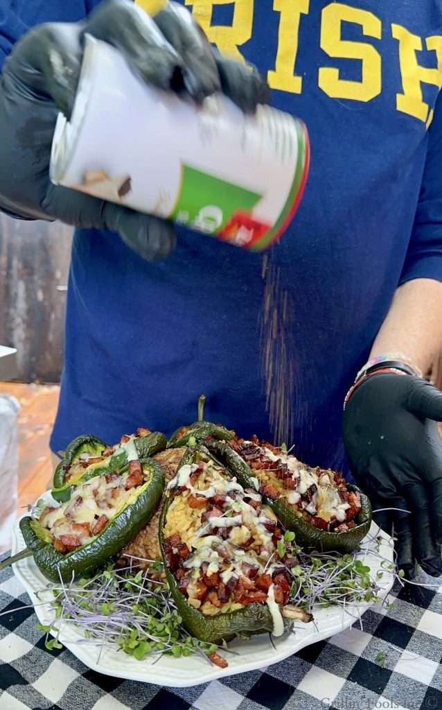 Stuffed Poblano Peppers