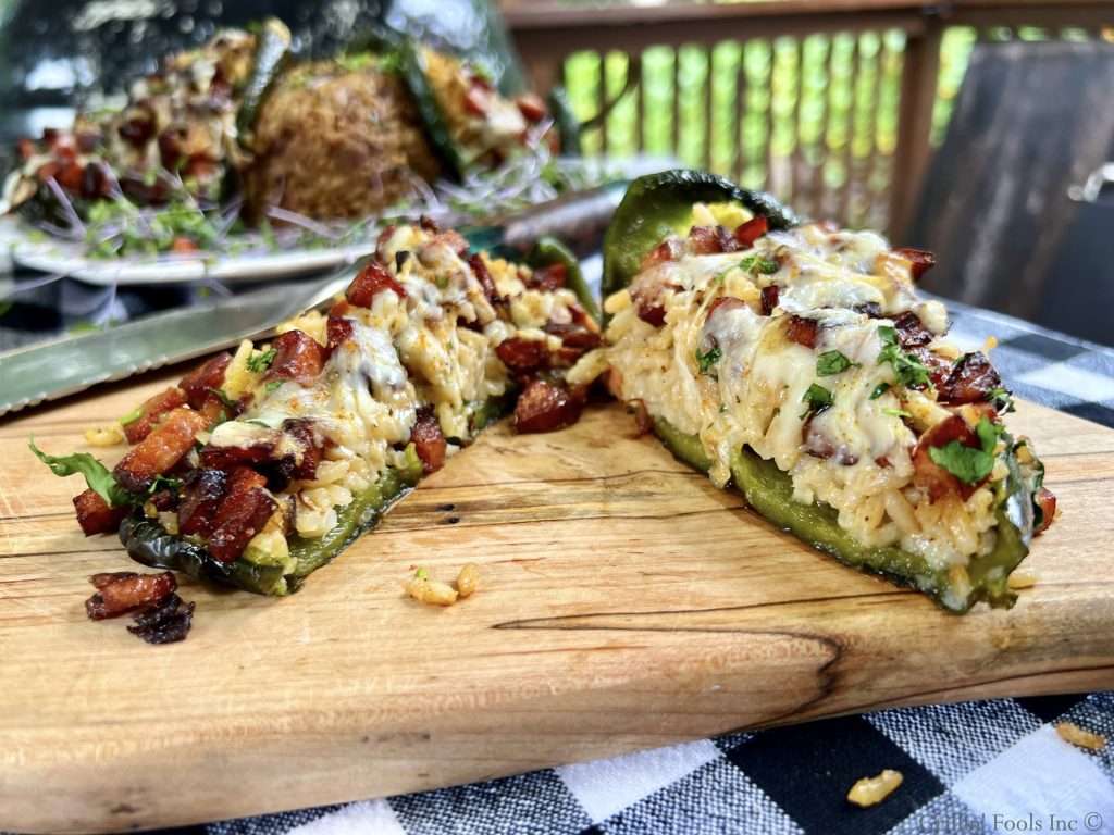 Stuffed Poblano Peppers