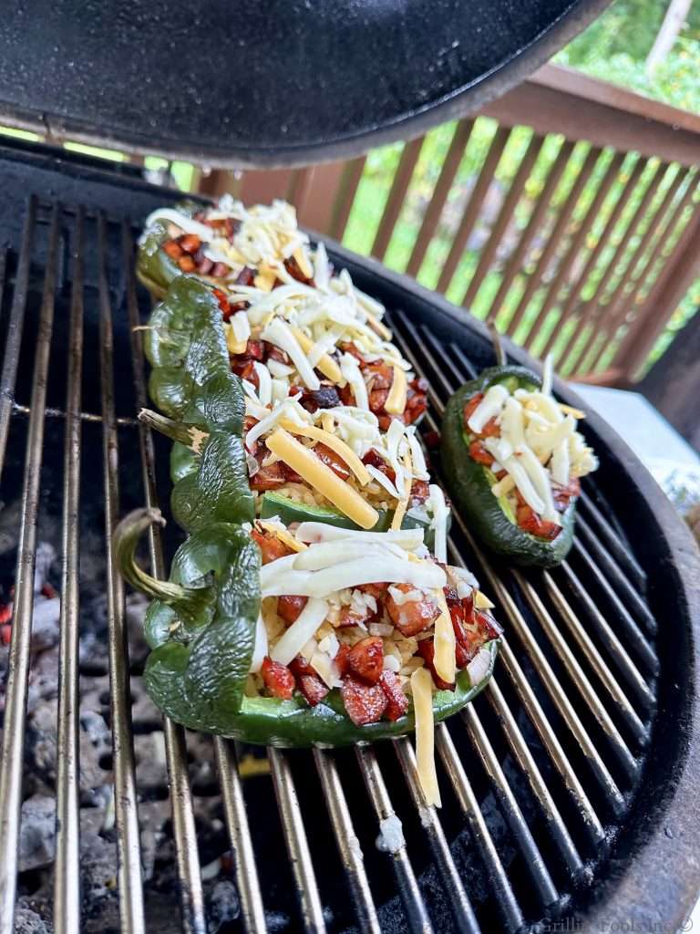 Stuffed Poblano Peppers