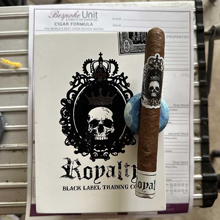 Black Label Royalty Cigar with Box & Formula