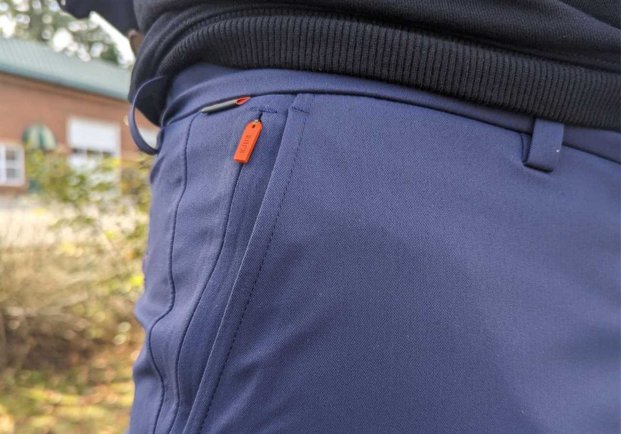 Zipper on the KJUS Breton Pants
