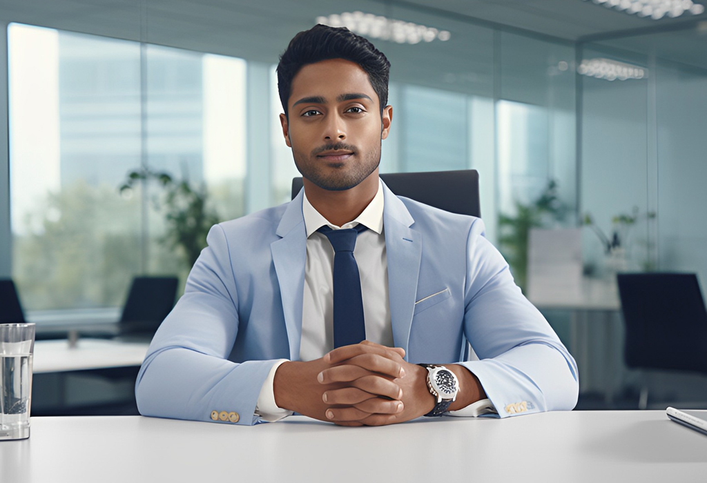 man in suit and tie