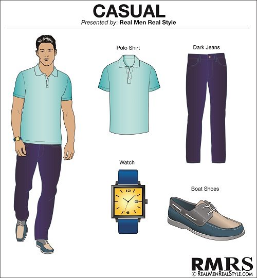 Casual attire for men