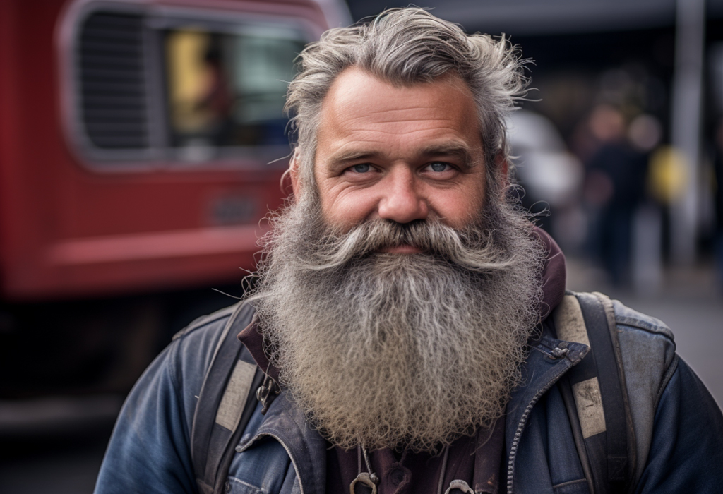 man with bandholz beard