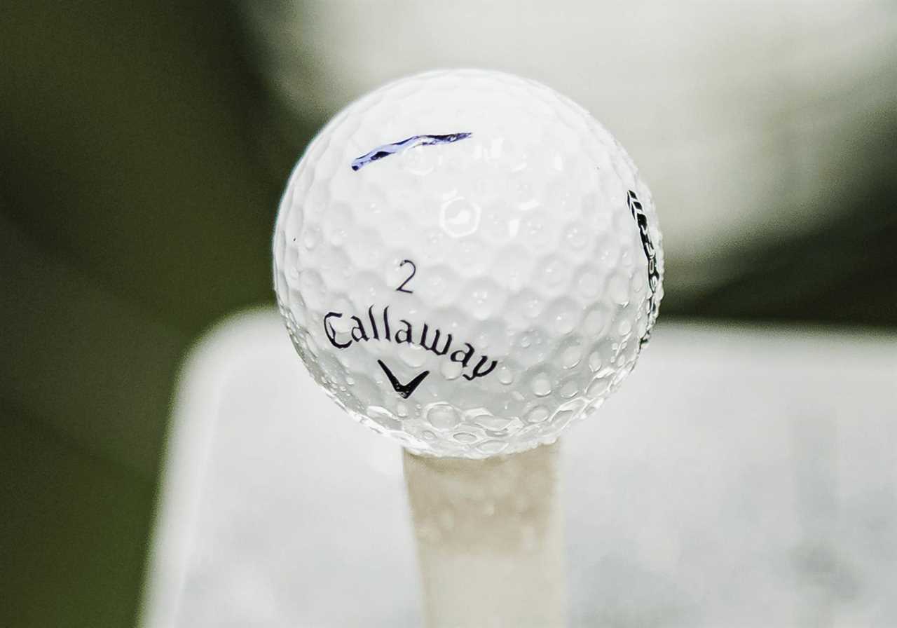 Golf Ball Test: Wet Versus Dry Spin