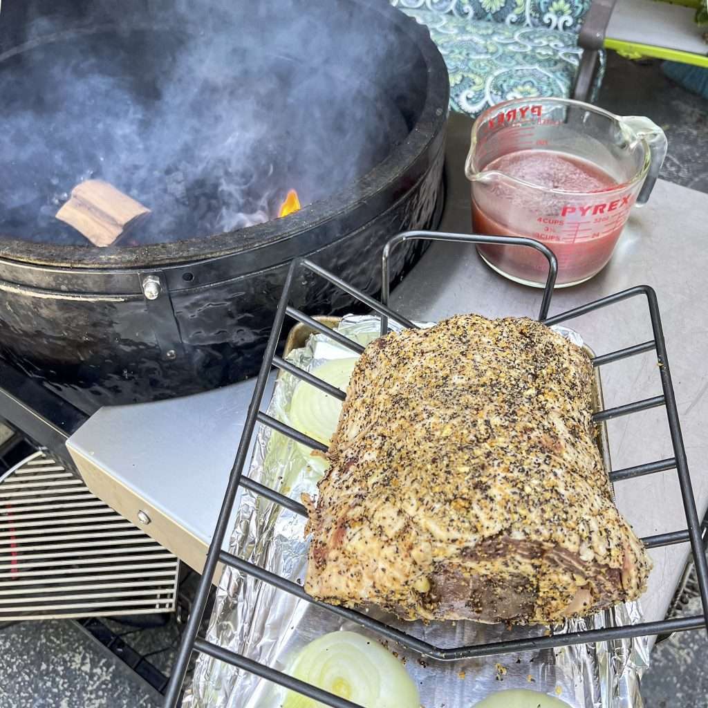 Smoked Prime Rib