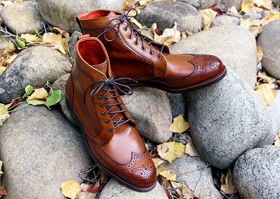 Allen Edmonds Dalton Wingtip Dress Boots