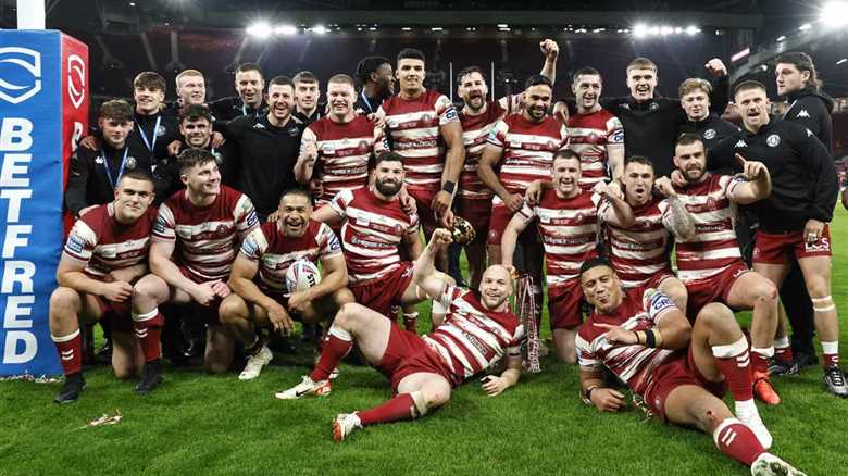 ‘We’ll play anywhere’: Wigan throw down gauntlet to Panthers over missing trophy in bulging cabinet