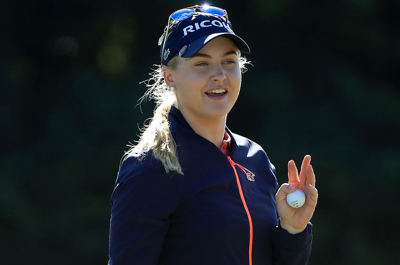Charley Hull played her final 36 holes in 12 under on her way to her maiden LPGA win.