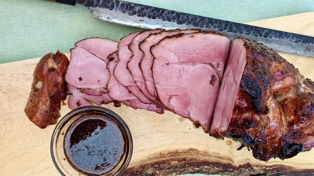 Bourbon Glazed Ham