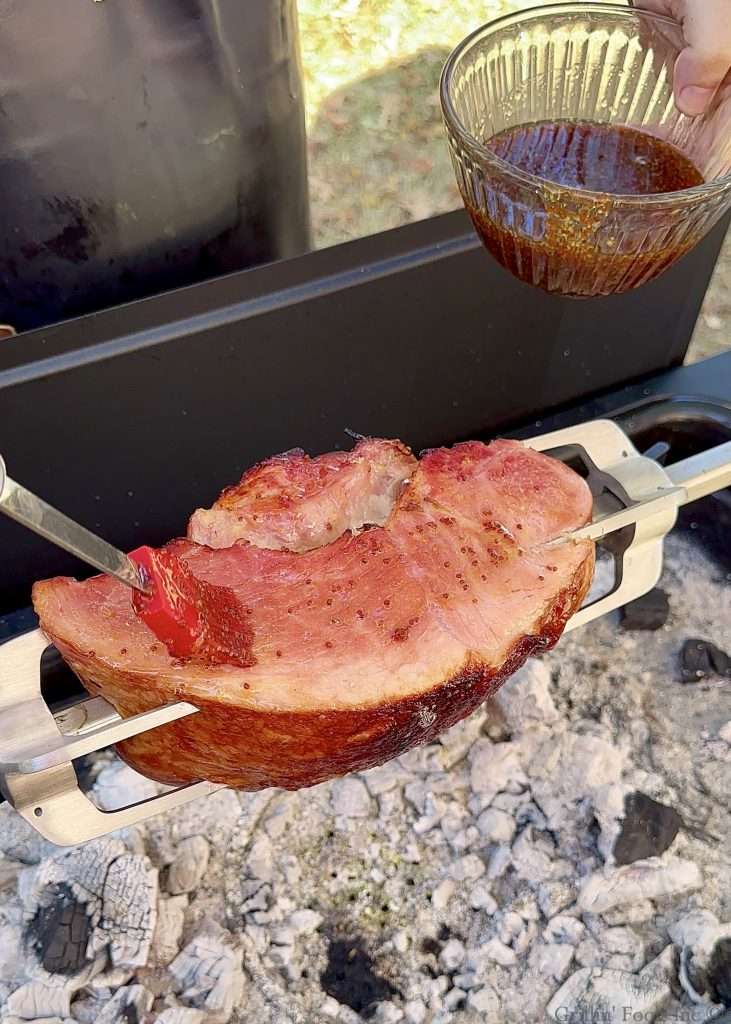 Bourbon Glazed Ham