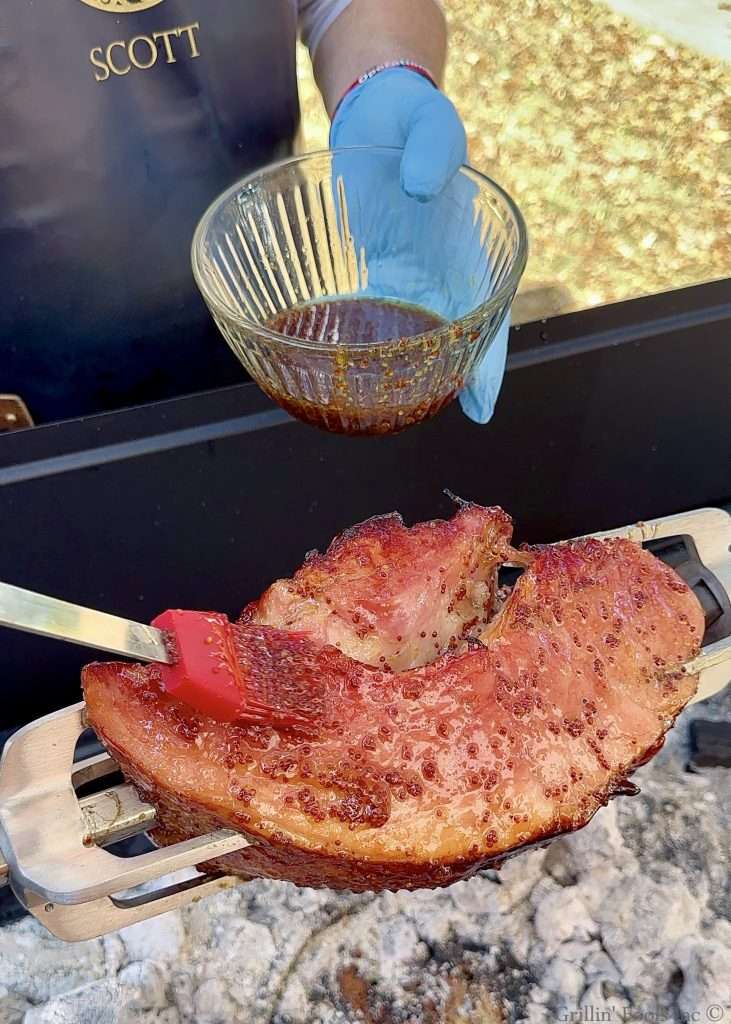 Bourbon Glazed Ham