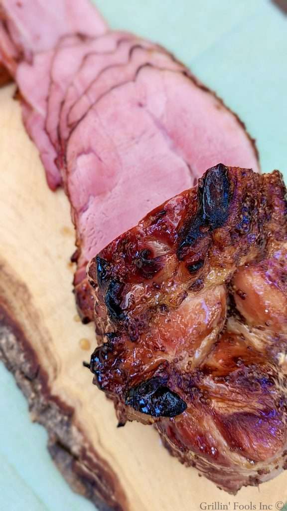 Bourbon Glazed Ham