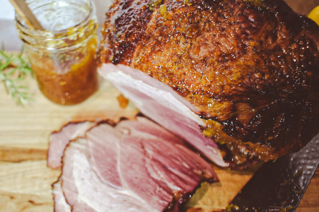 double smoked ham with pineapple glaze recipe