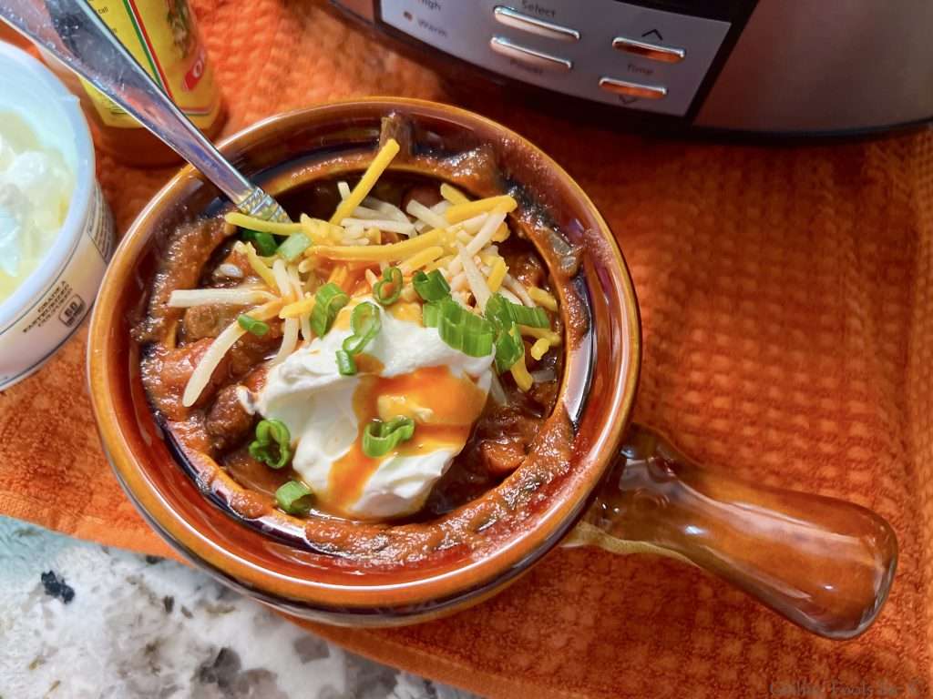 Bottom Round Roast Crockpot Chili