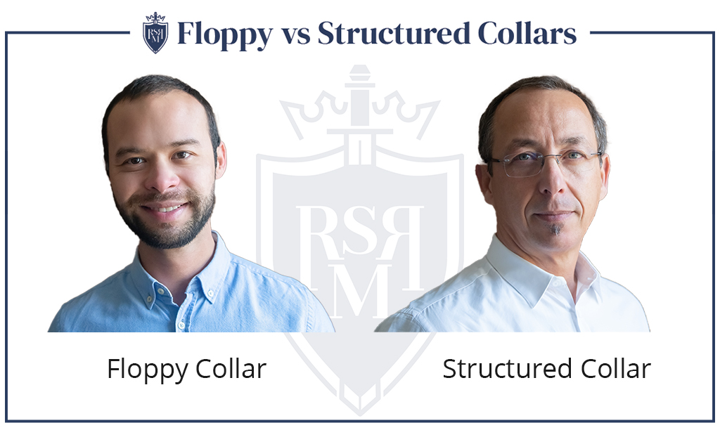 floppy vs structured collar comparison