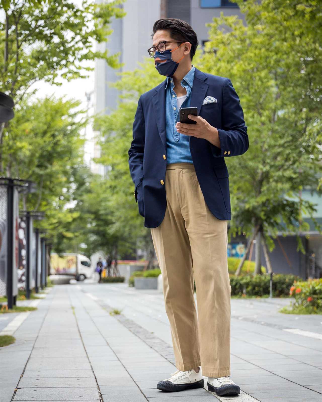 How to Wear Sneakers with Tailoring