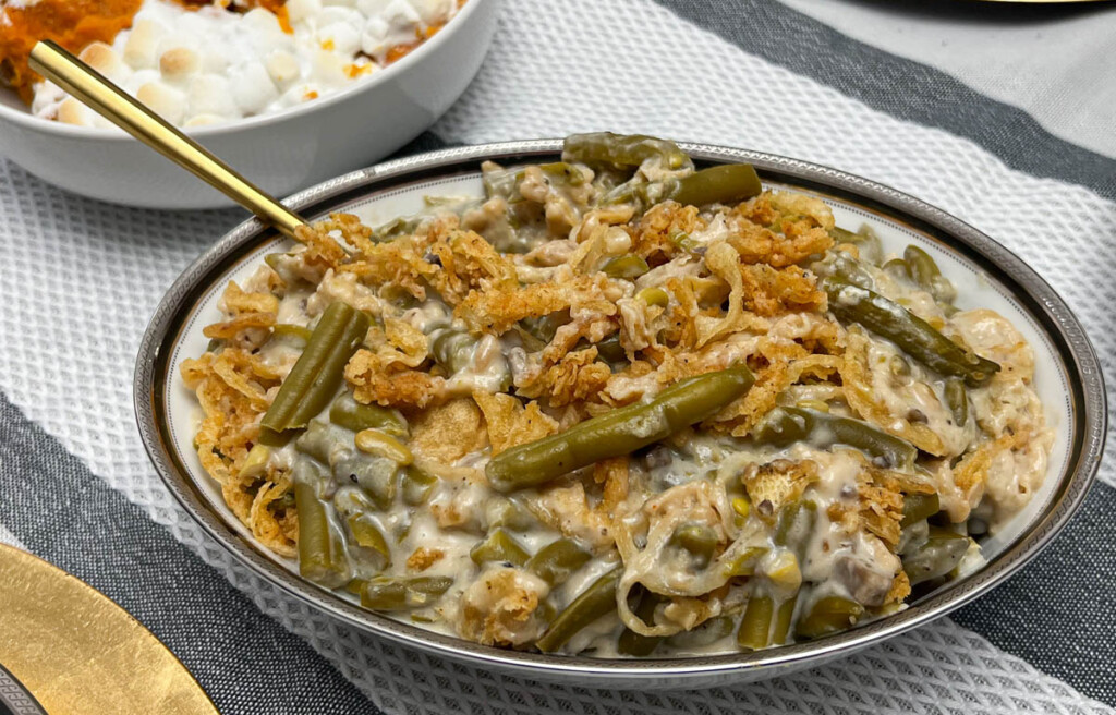 smoked green bean casserole