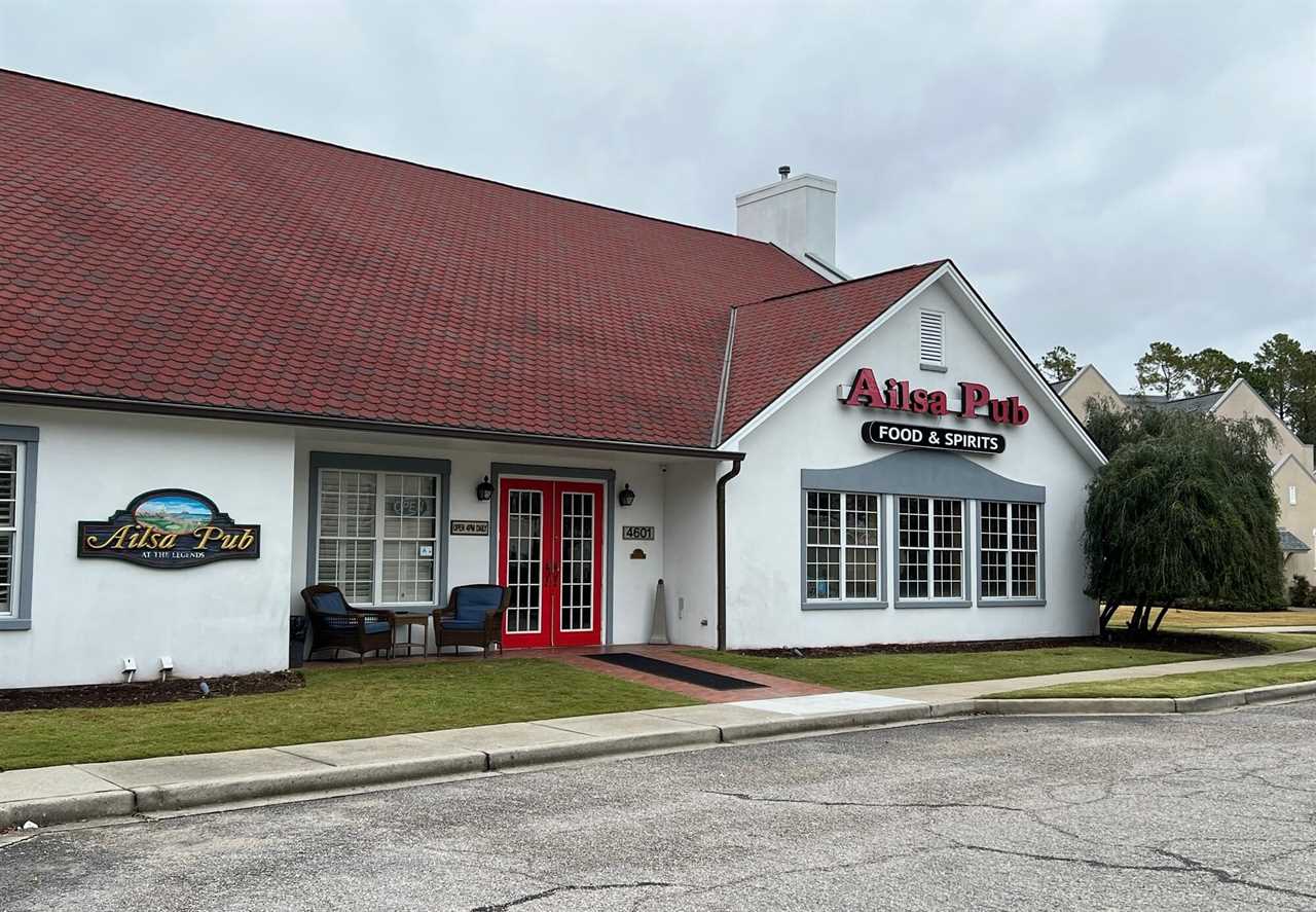 The Ailsa Pub at the Legenda in Myrtle Beach, South Carolina.