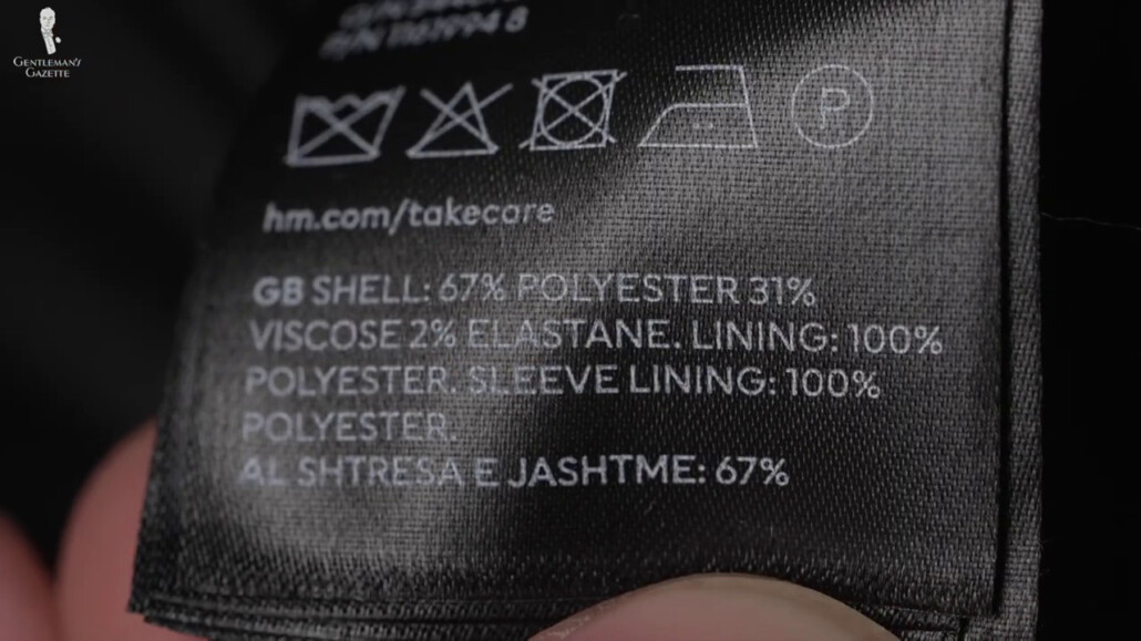 fabric label