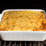 three cheese corn pudding