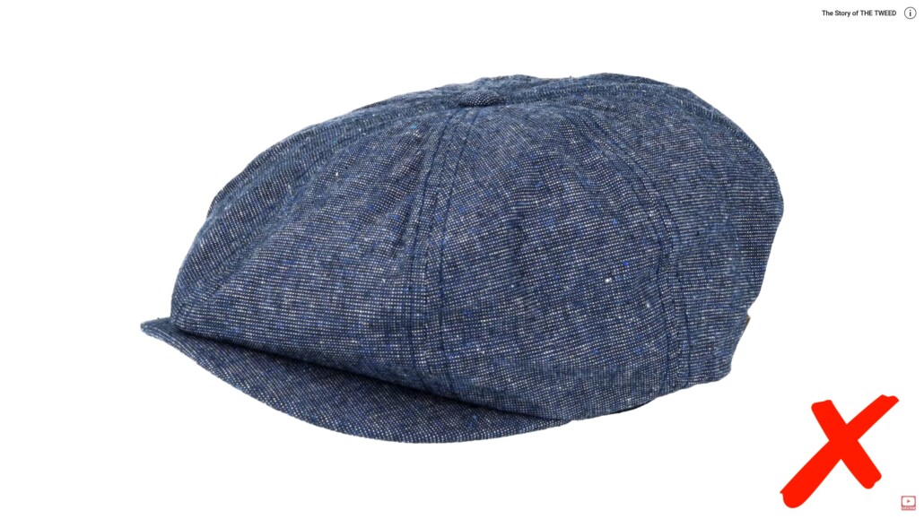 photo of Denim panel cap