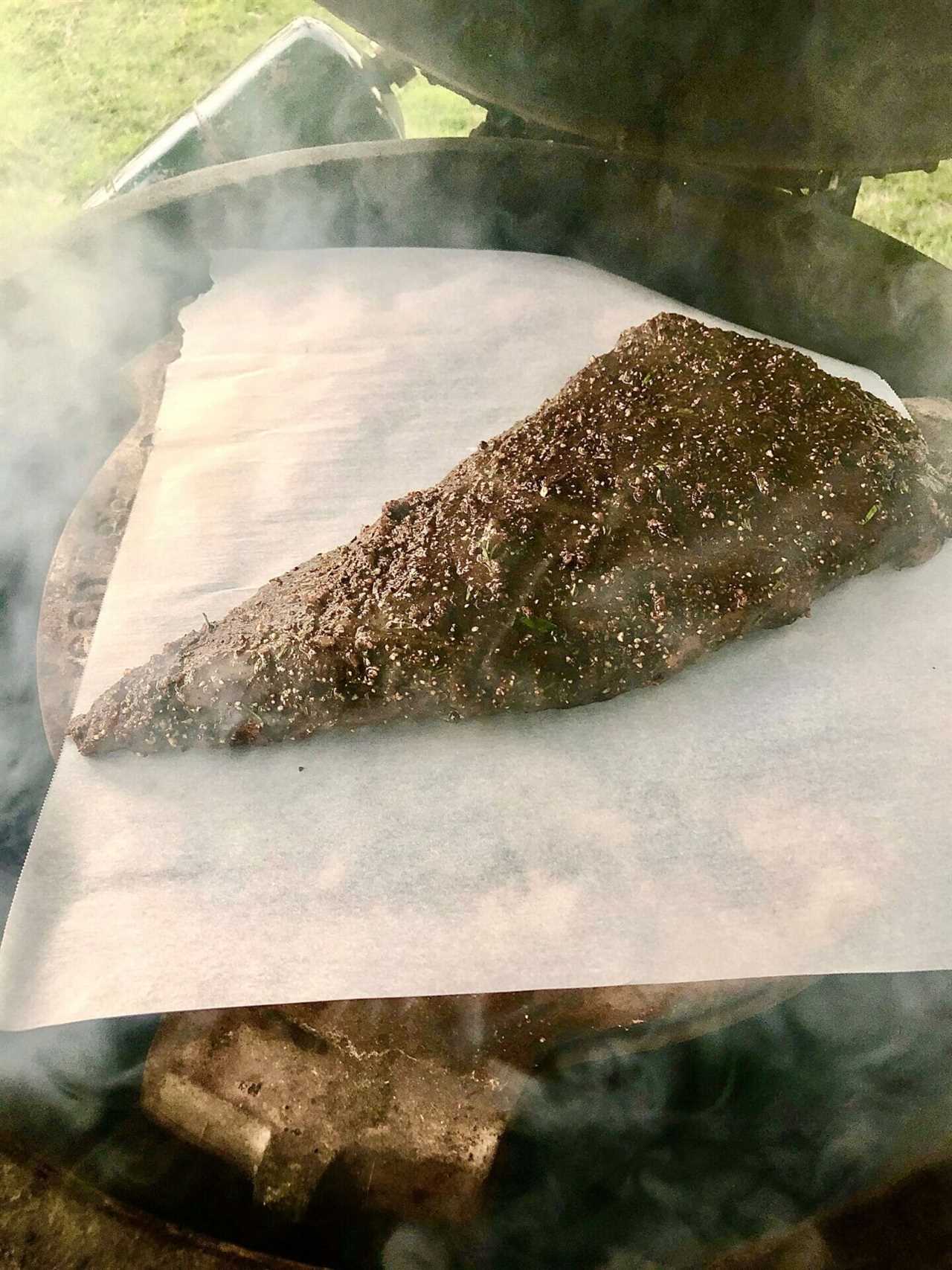 smoked tri tip