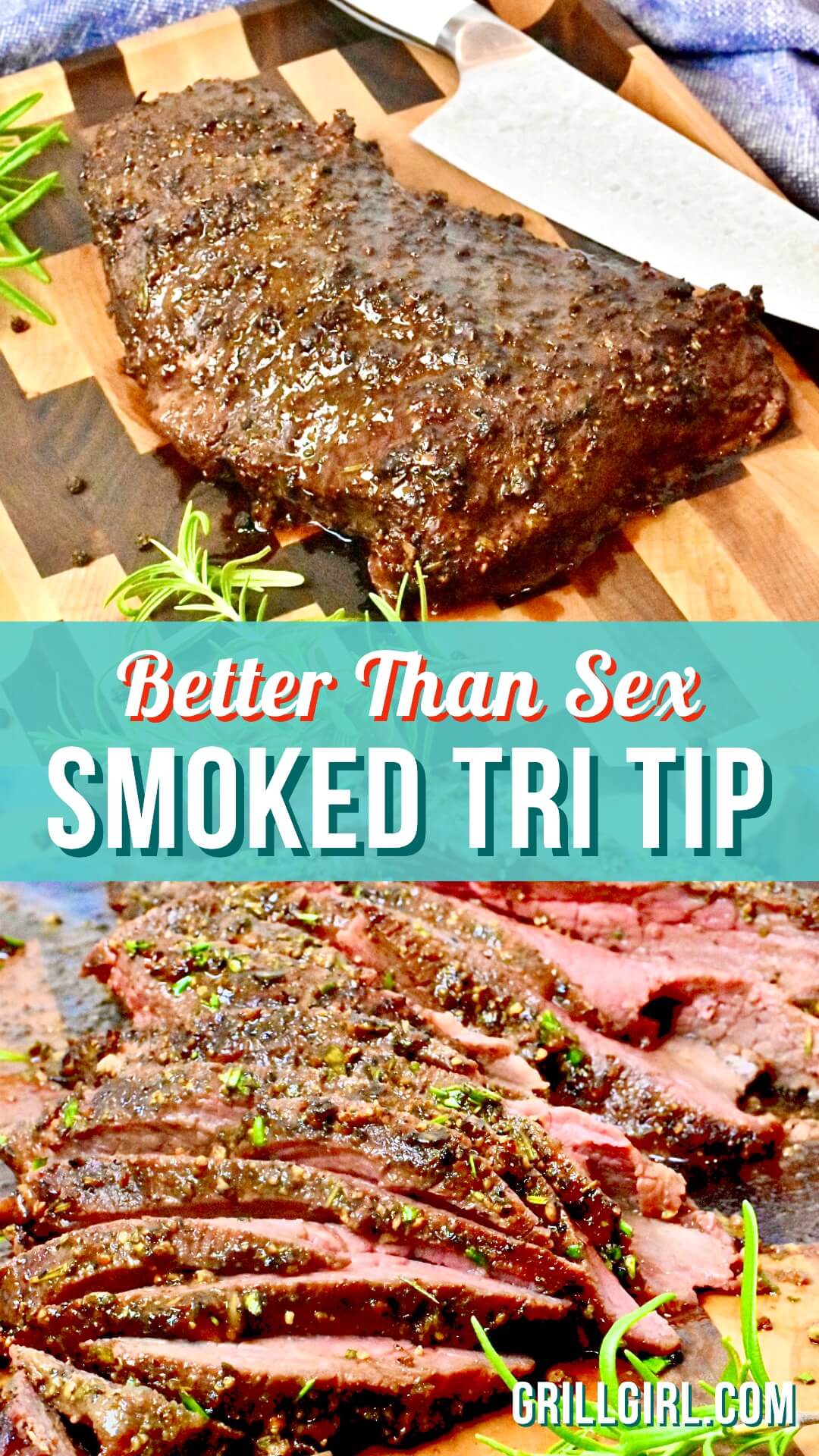 smoked tri tip