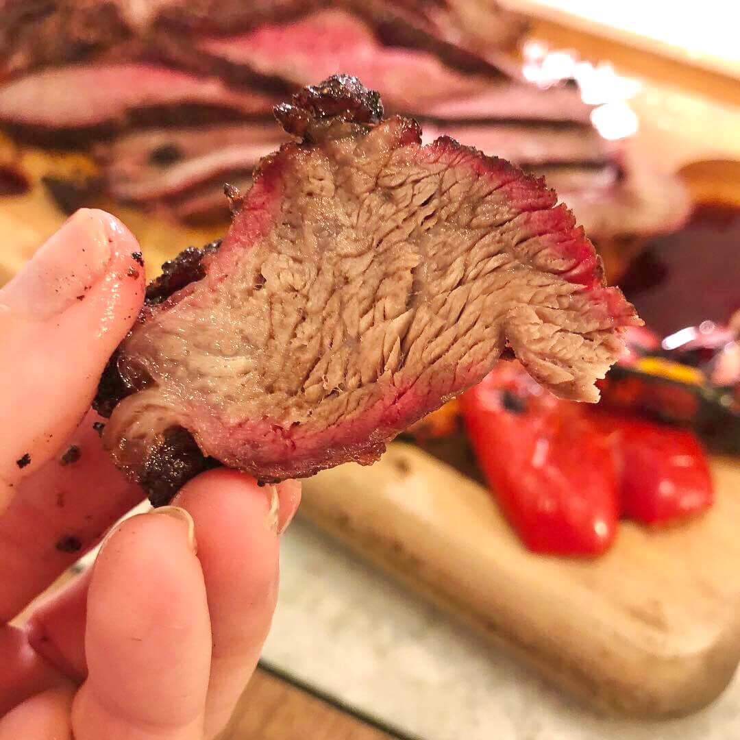 smoked tri tip