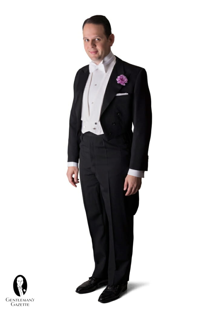 White Tie Tailcoat Evening Wear - Sven Raphael Schneider