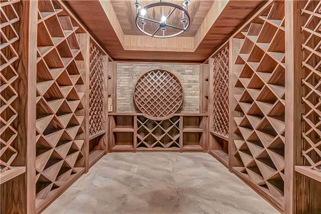 custom made wine cellar image