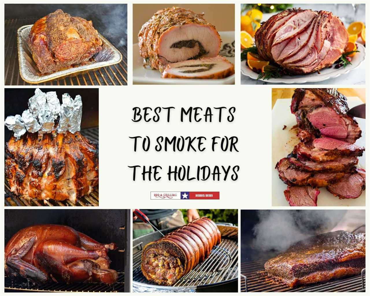Best meats to smoke foe the holidays -blog graphic