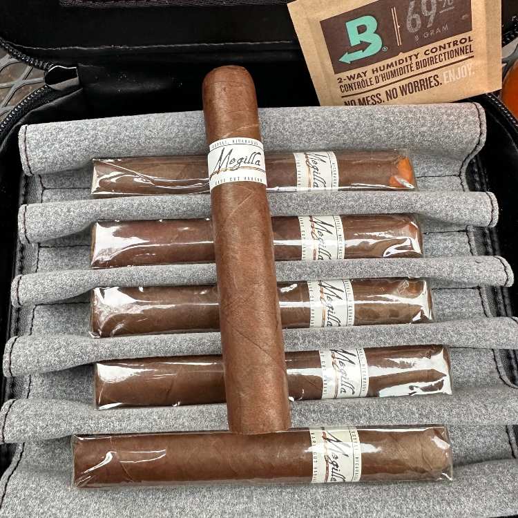 Megilla Cigars In Sotello Cigar Travel Case