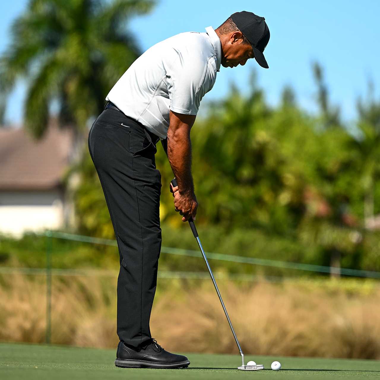 Tiger Woods' equipment at 2023 Hero World Challenge